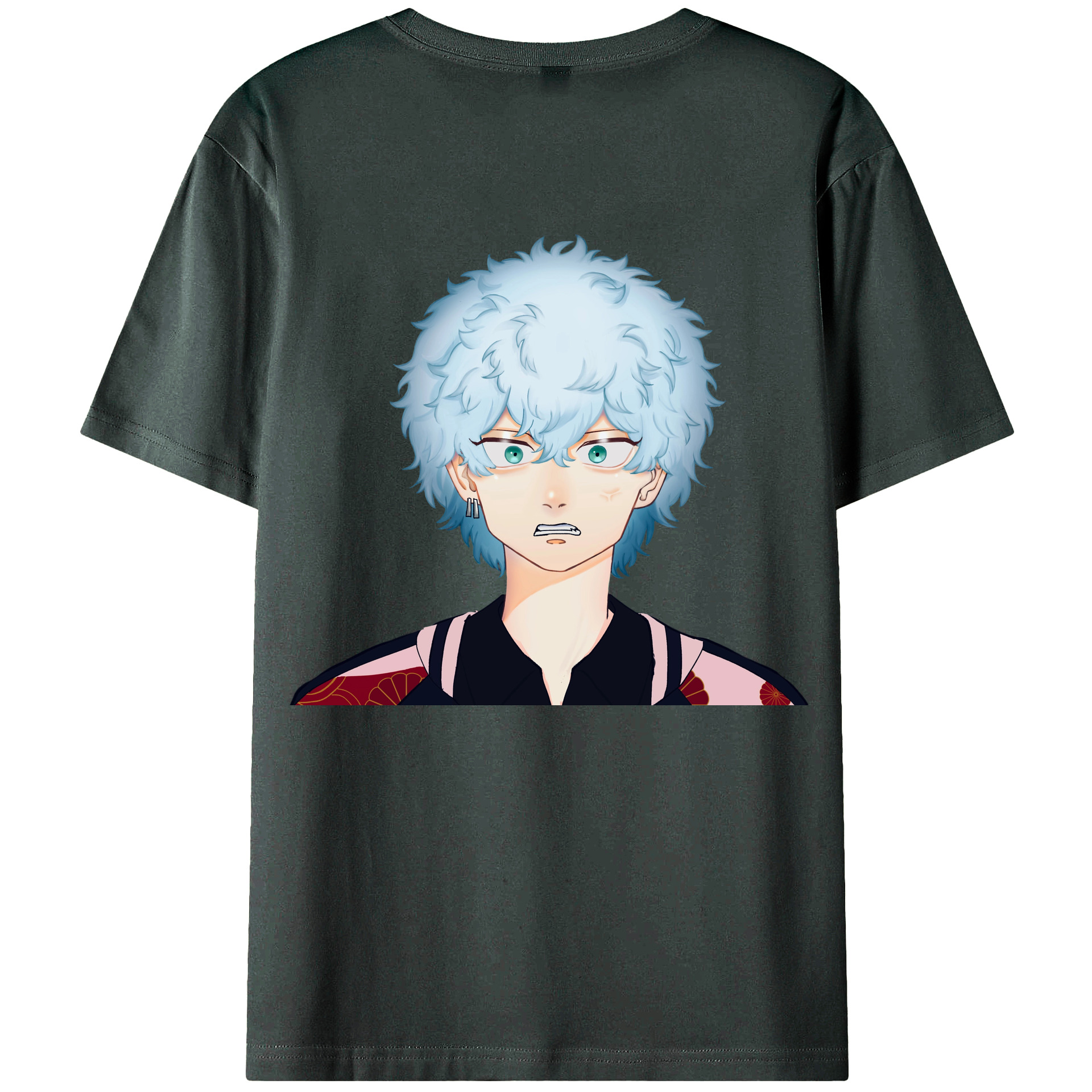 （画像用） 東京リベンジャーズ Tokyo Revengers 綿100％ メンズ半袖Tシャツ（バックプリント） 通気性